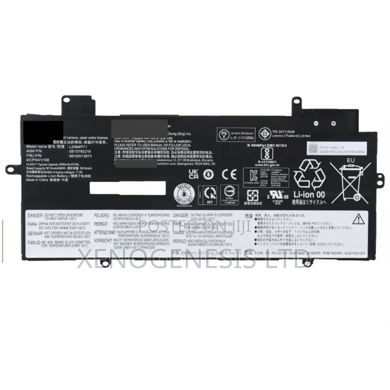 L20c4p71 L20m4p71 for Lenovo Thinkpad X1 Carbon 9th Gen
