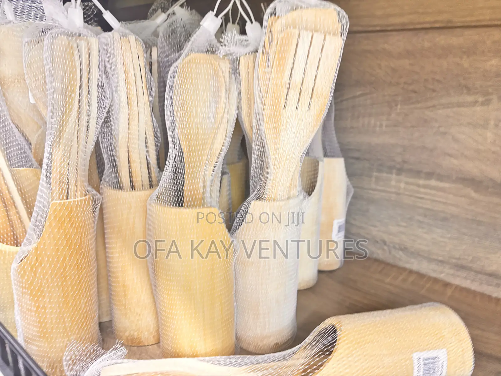 Bamboo Kitchen Spoon Set