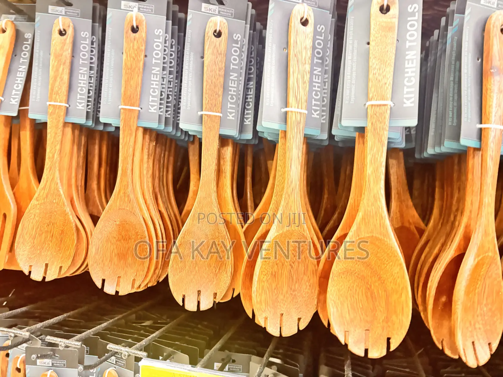 Bamboo Kitchen Spoon Set