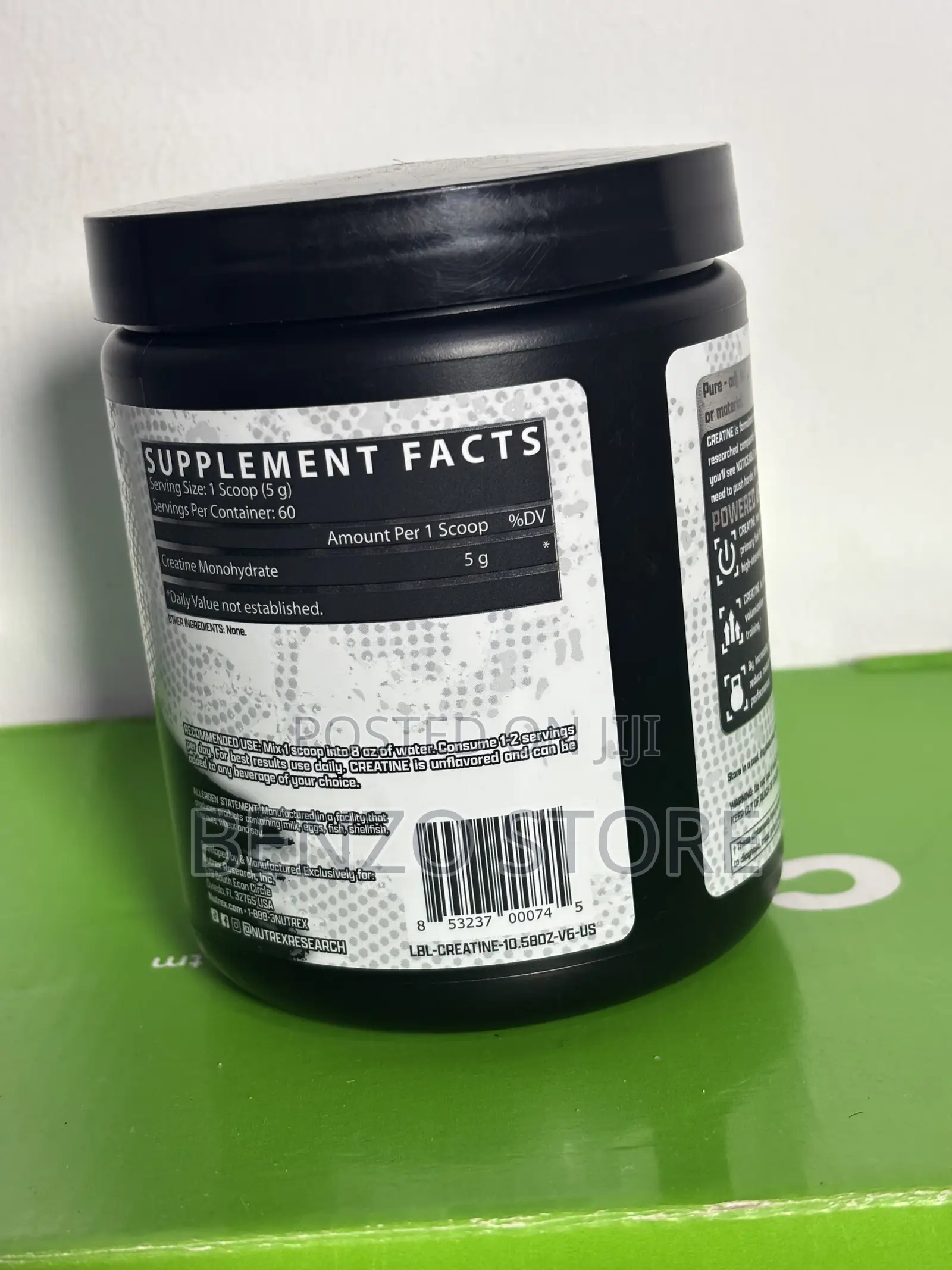 Original Creatine Monohydrate for Lean Muscle Gains