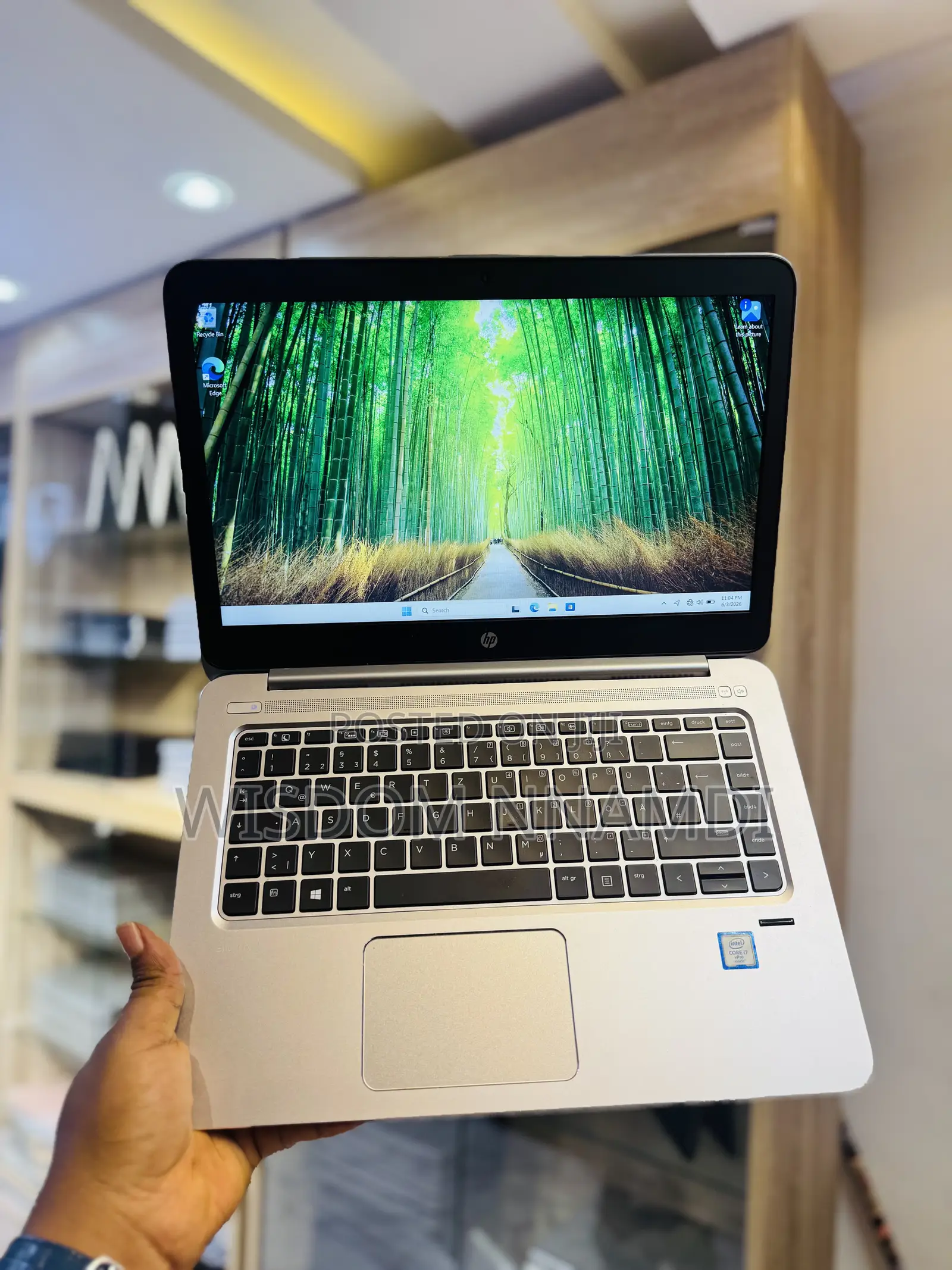 Laptop HP EliteBook 1040 G3 8GB Intel Core i7 SSD 256GB