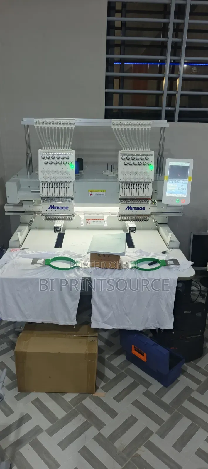 Double Head Embroidery Machine
