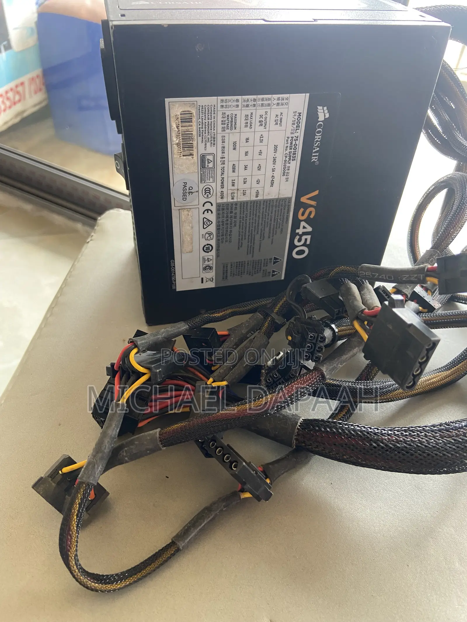 Corsair vs 450 Watts
