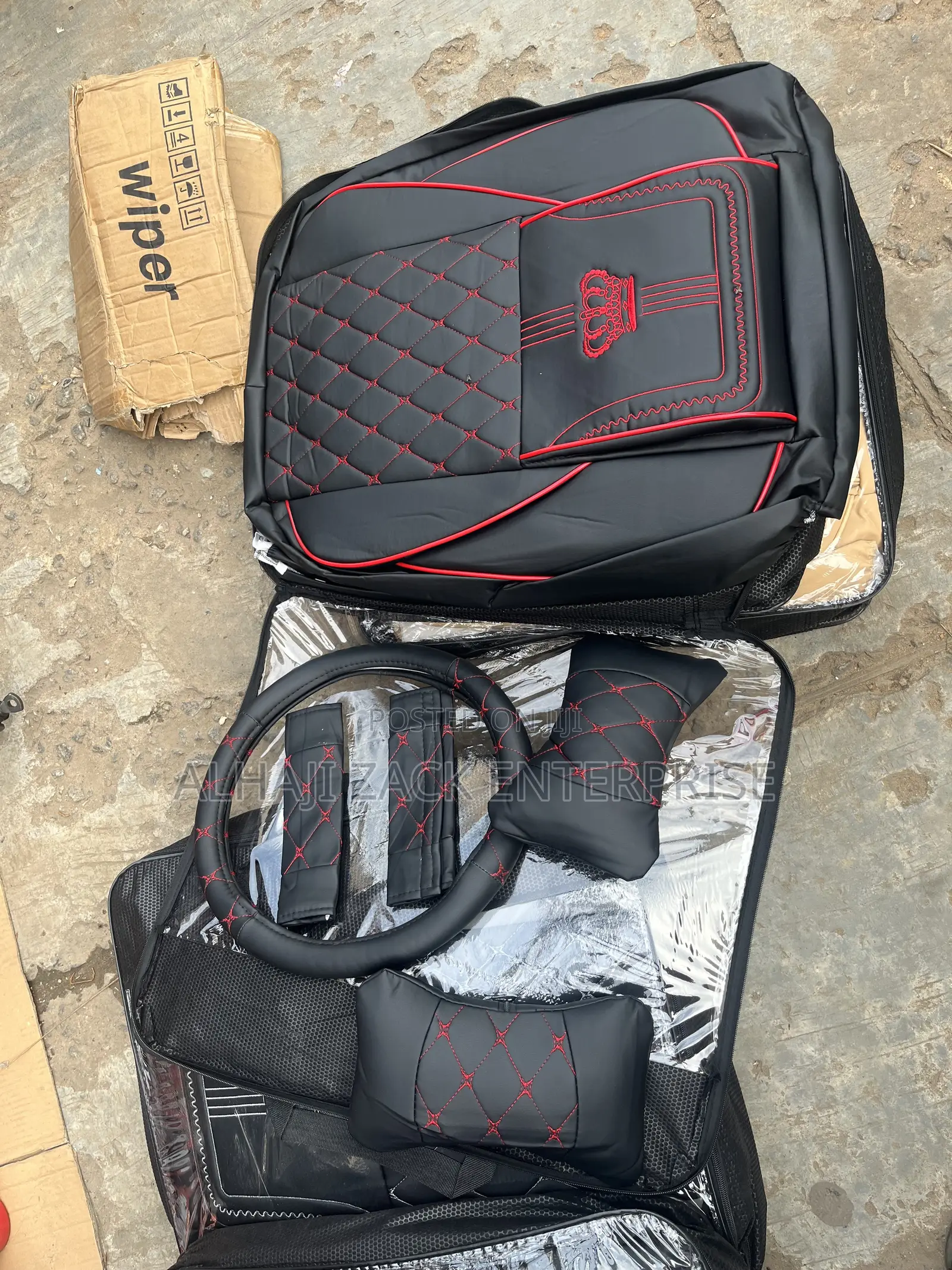 Leather Seat ( Crown ) Cover