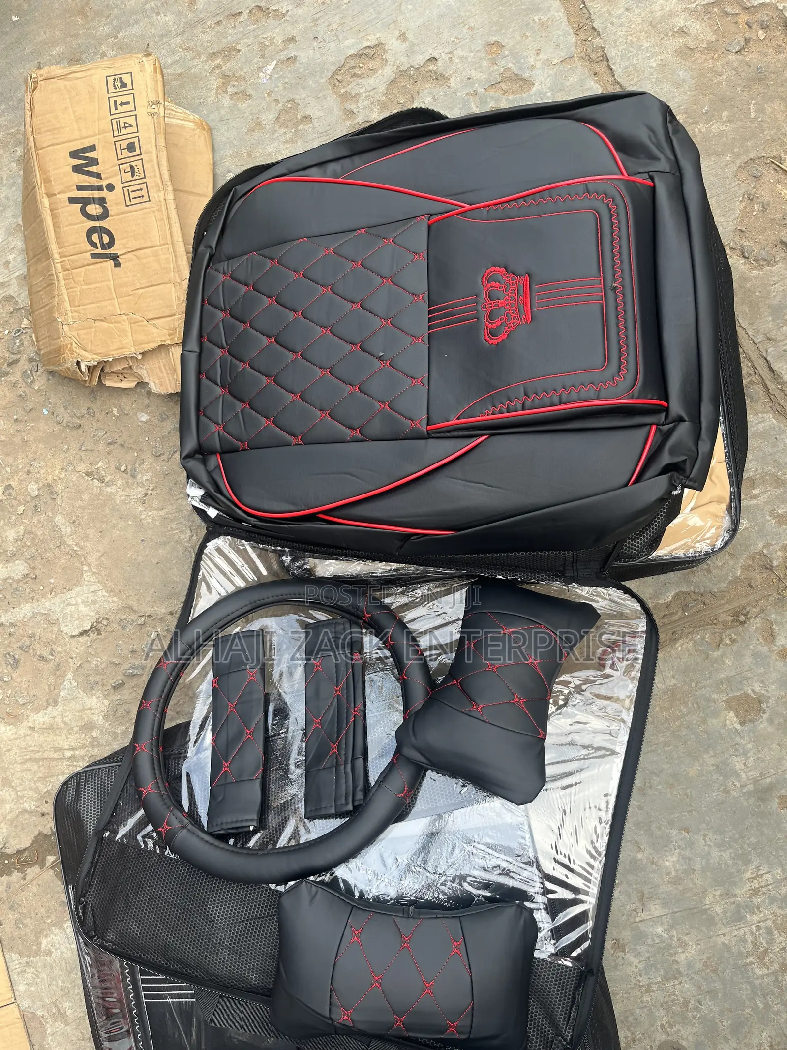 Leather Seat ( Crown ) Cover