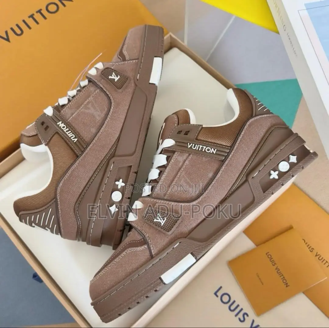 Louis Vuitton Nuevas Skate Brown Sneaker