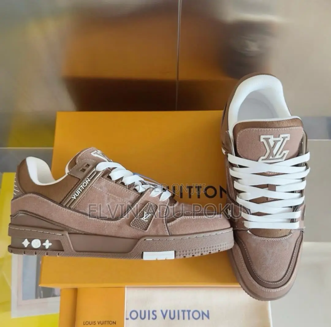 Louis Vuitton Nuevas Skate Brown Sneaker