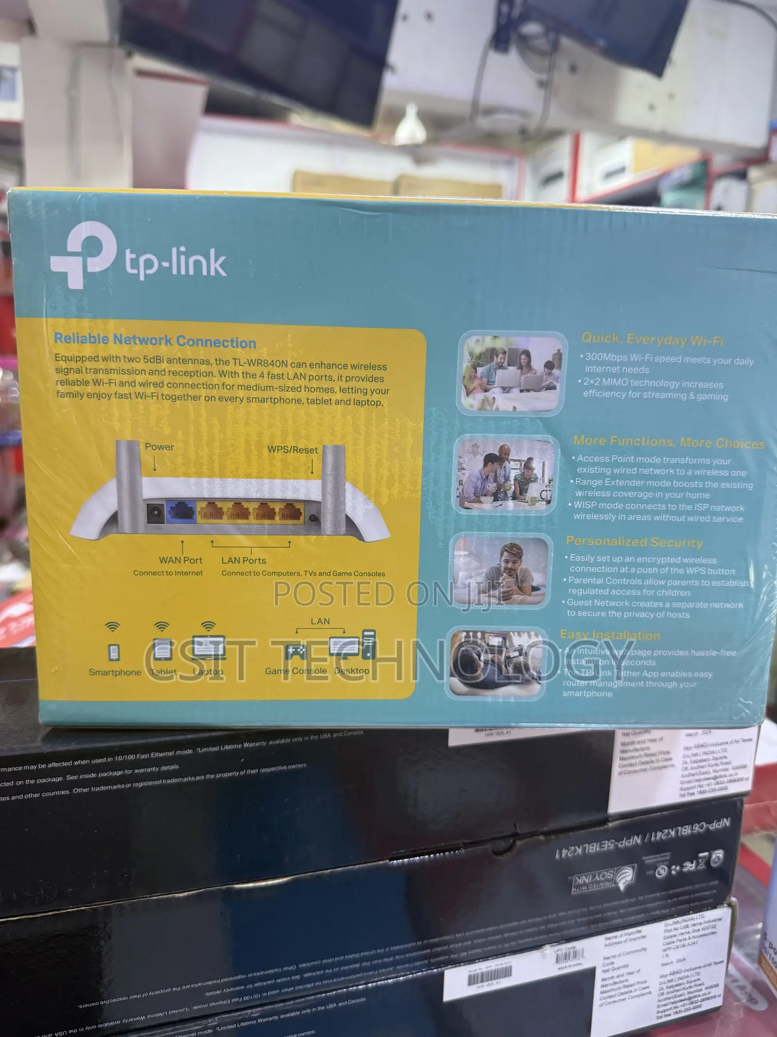 Tp Link 300mbps Wireless N Router