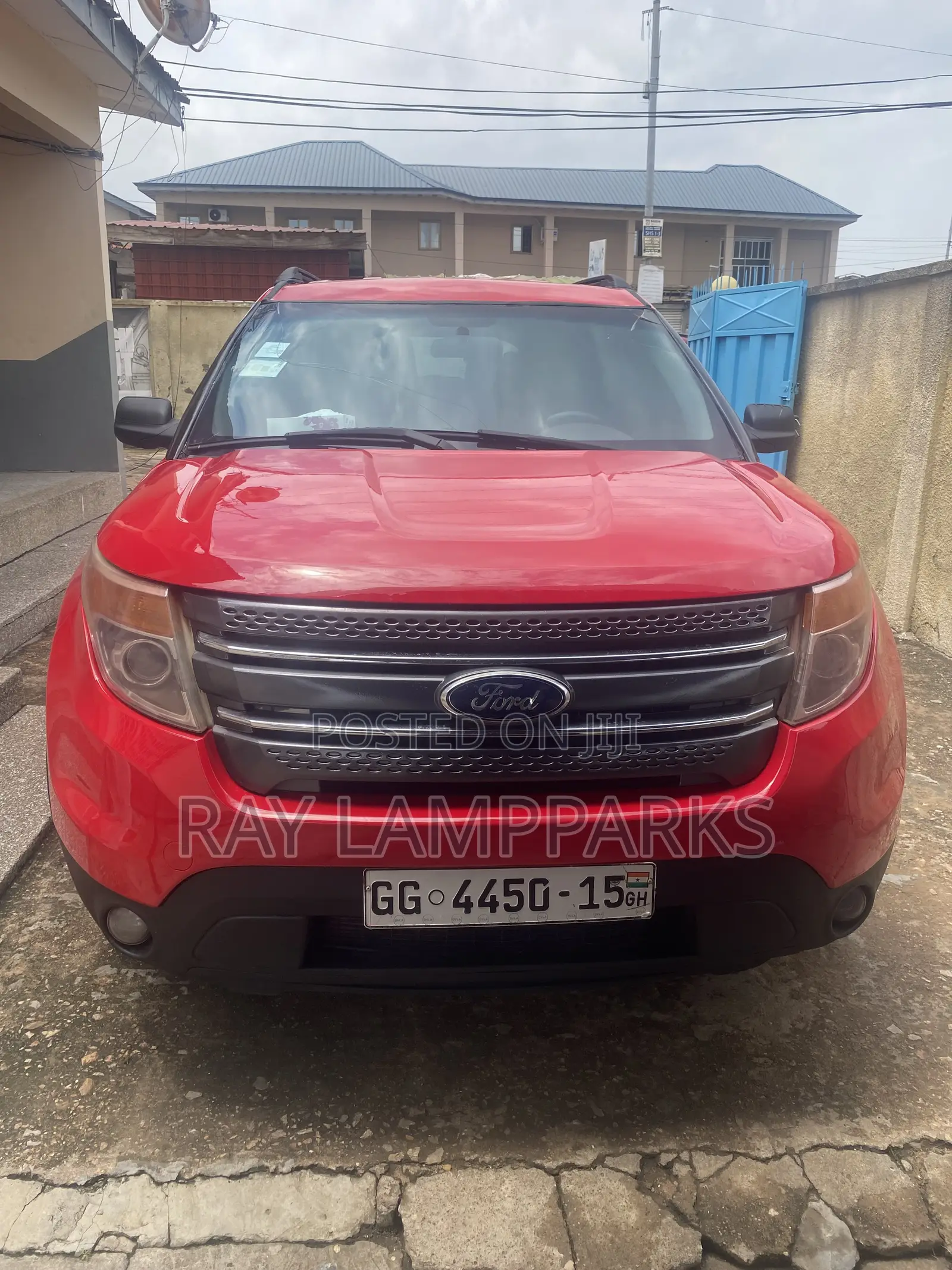 Ford Explorer 2013 Red