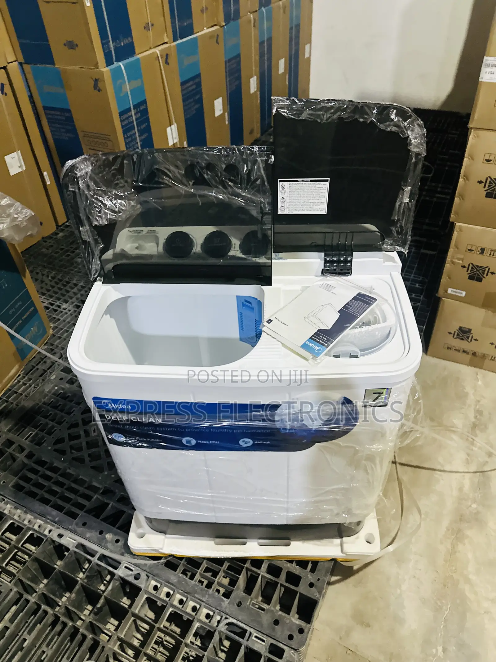 Hot  Deals on Midea 7kg Topload Twintub