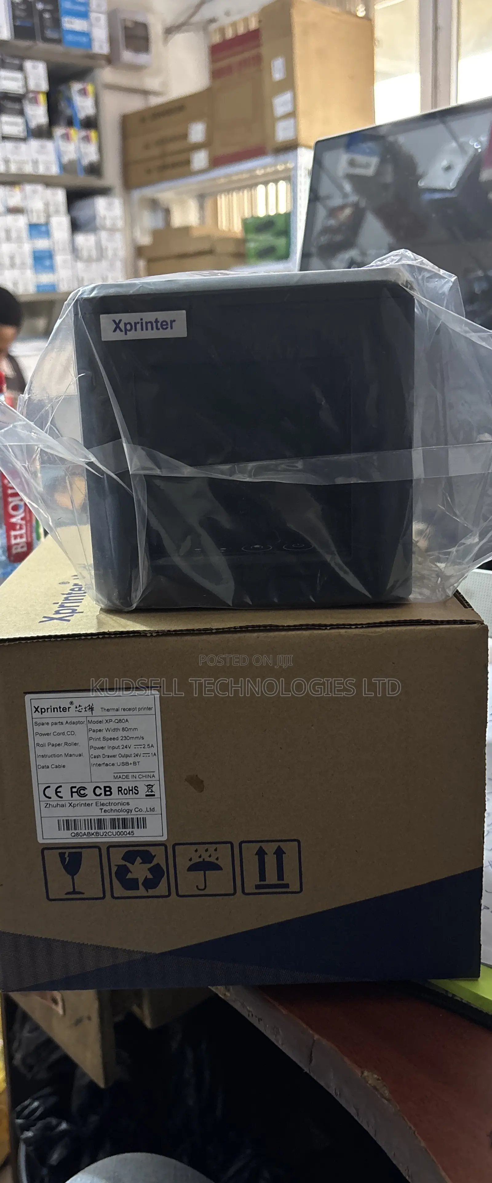 X Mini Receipt Thermal Printer Xp-Q80a - Bluetooth