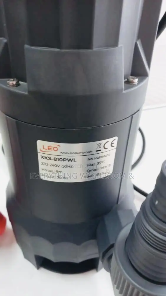 Submersible Waste Pump_plastic Submersible Sewage Pump 1hp Leo