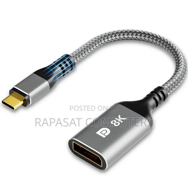 Type-c Male To Dp Female Adapter