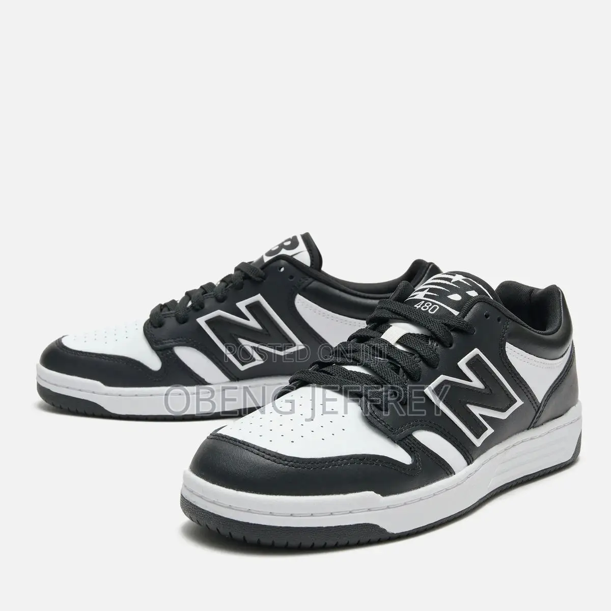 Original New Balance 480 Black/White