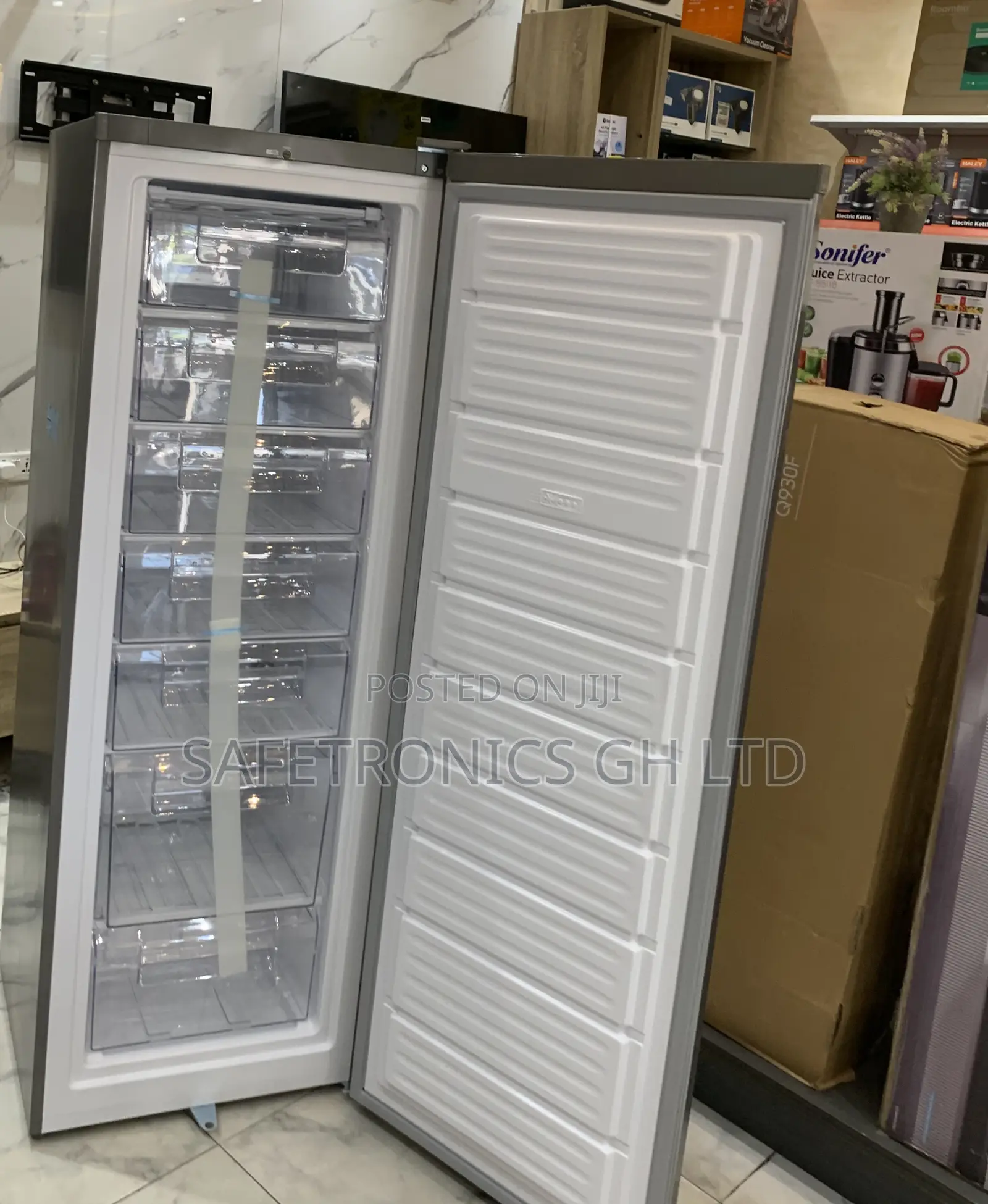 Exclusive New Pearl Puf-370-1a Efficient Upright Standing Freezer