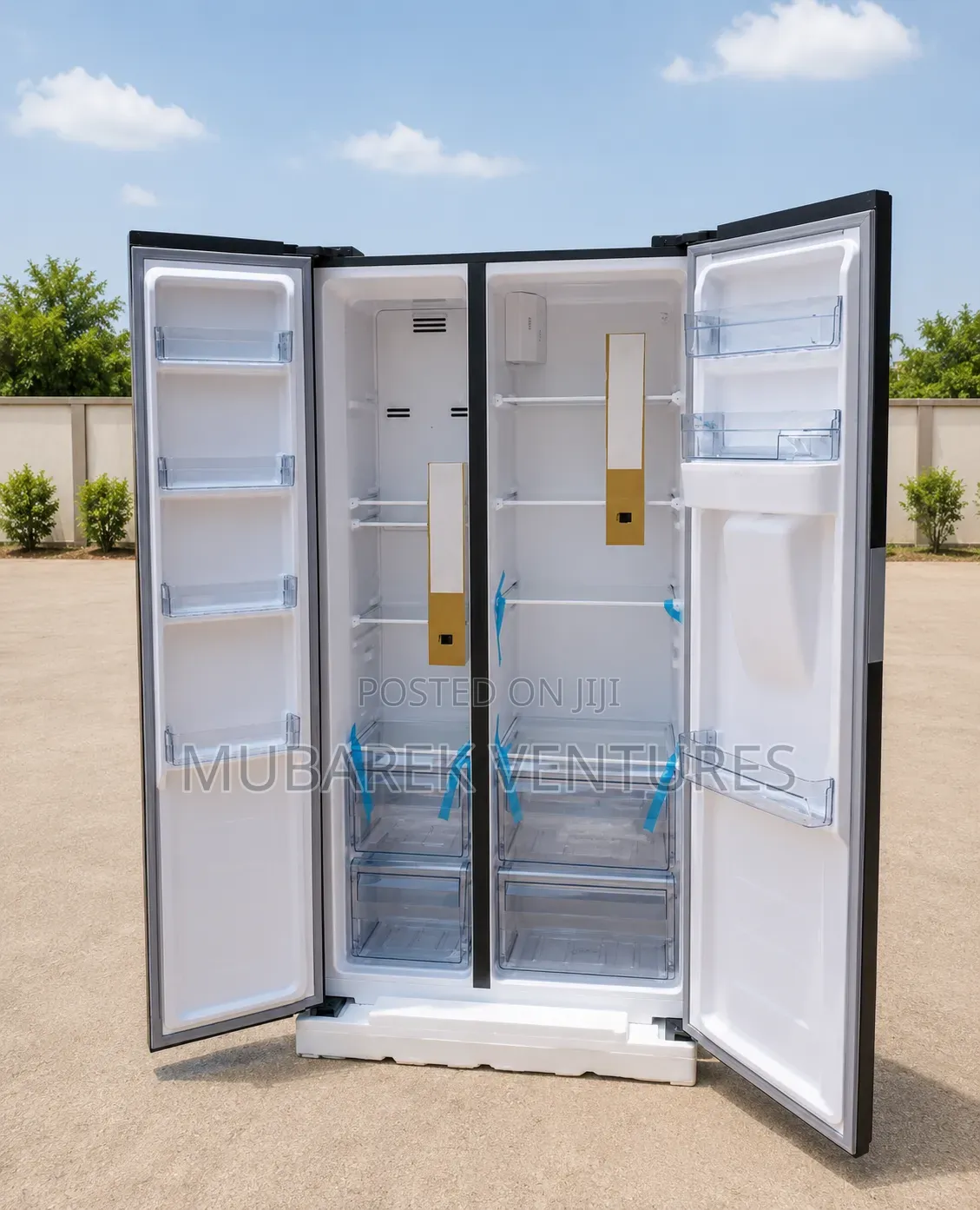 TCL 433l Side by Side Refrigerator