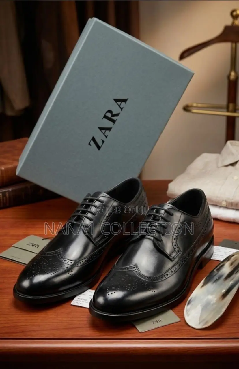Zara Wingtip Dress Shoes