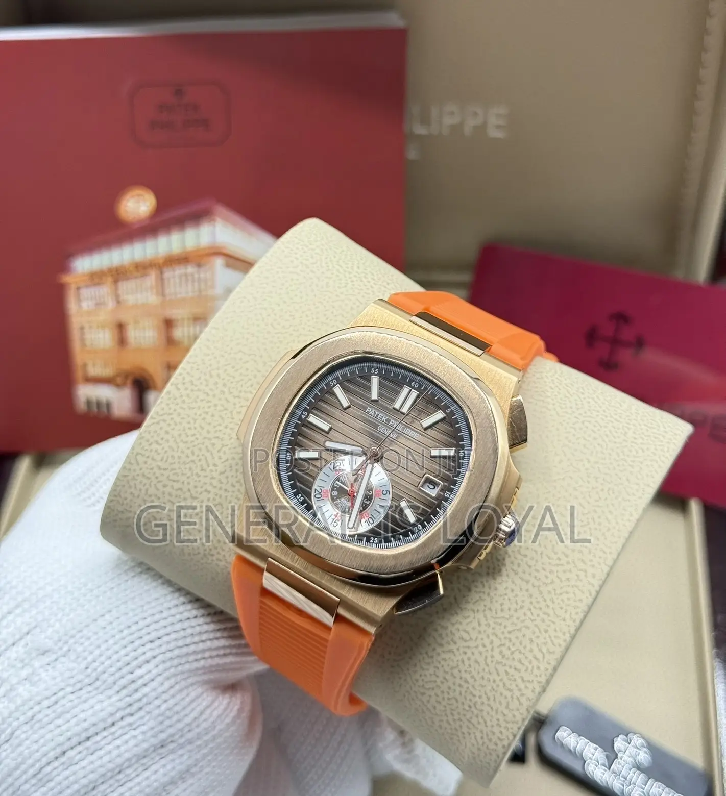 Patek Philippe Nautilus Chronograph Automatic Date Watch