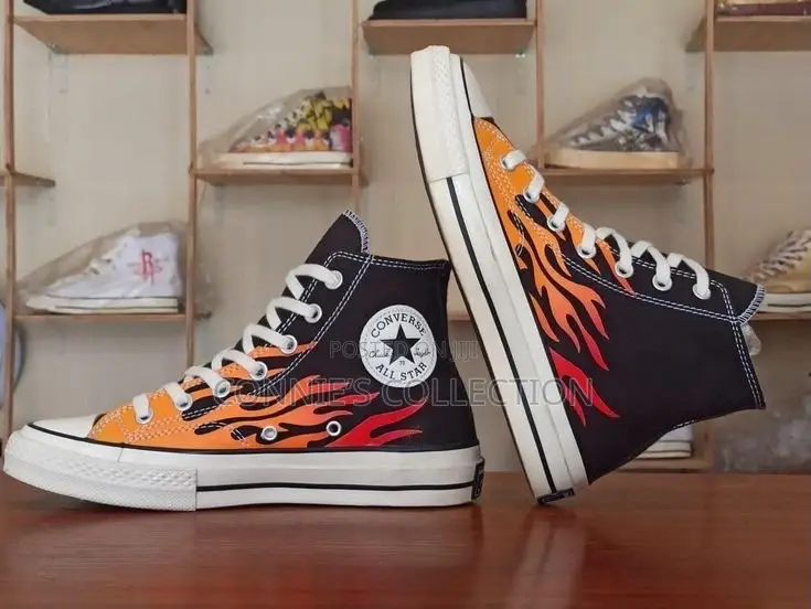 Converse Chuck 70 Ox "Flames" Long and Short