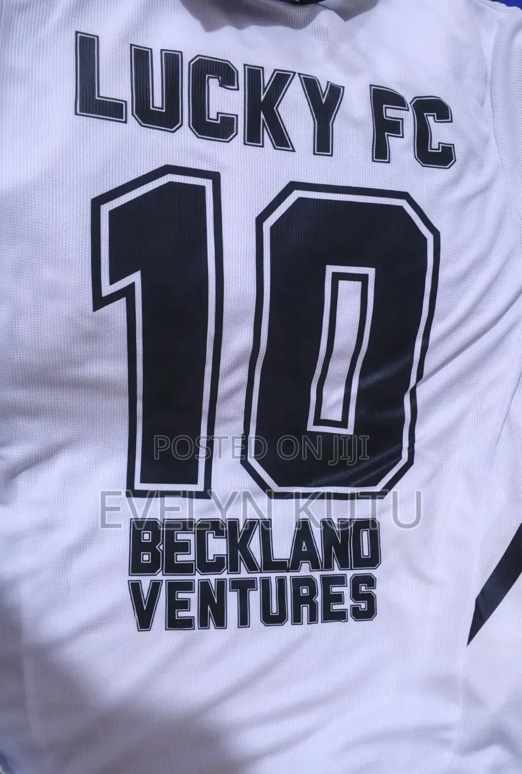 Set of Jerseys With Logo and Number