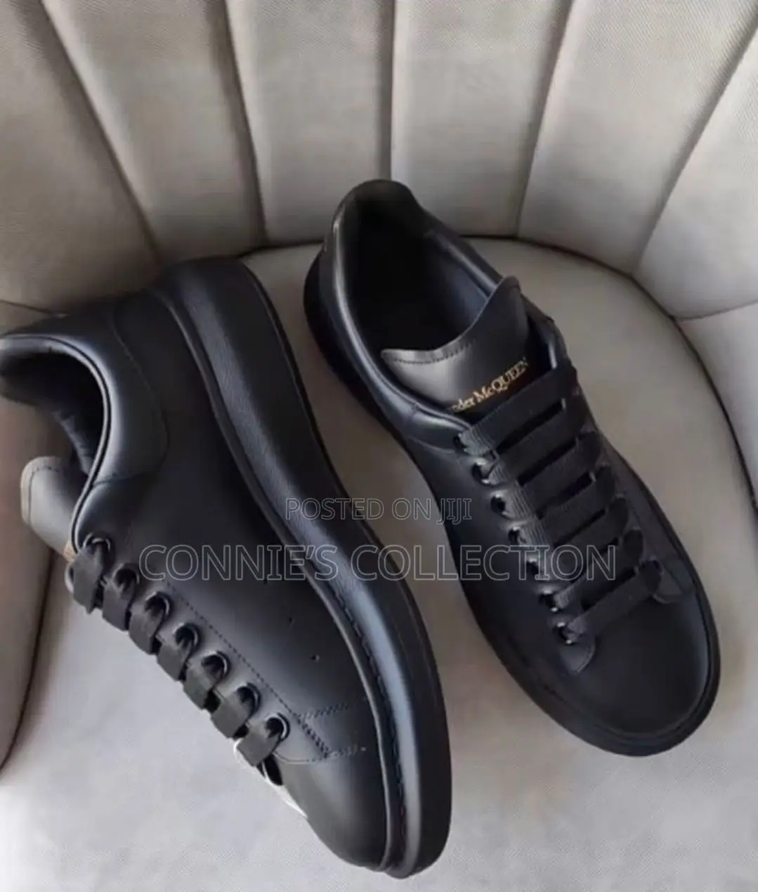 Alexander McQueen Leather Oversized Sneaker
