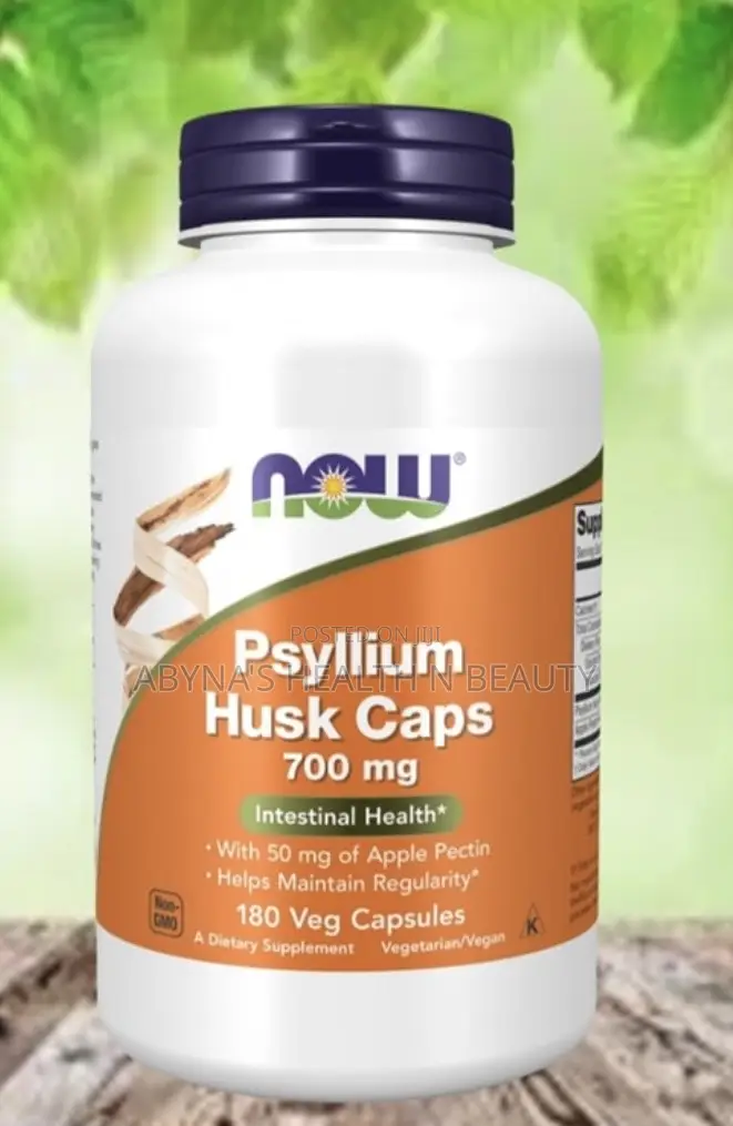 Now Psyllium Husk Capsules