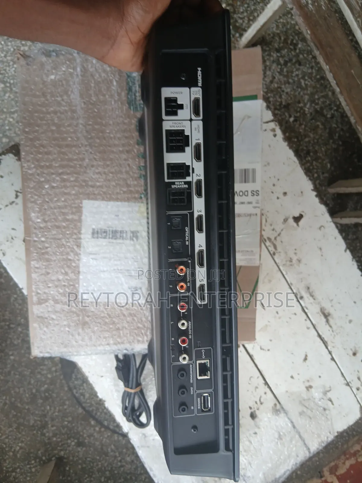 Bose Lifestyle Console and Power Adapter