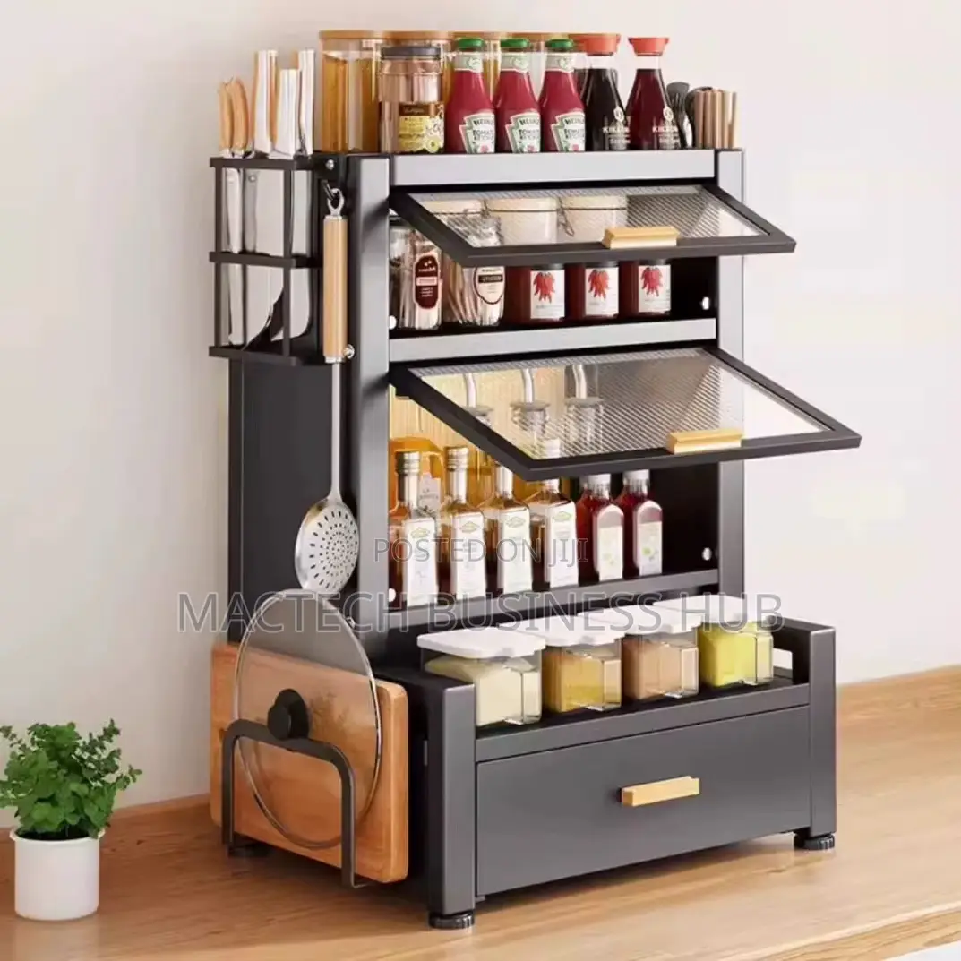 Kitchen Seasoning Storage Rack