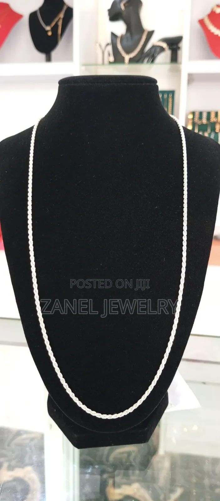 Pure Silver Twist Necklace