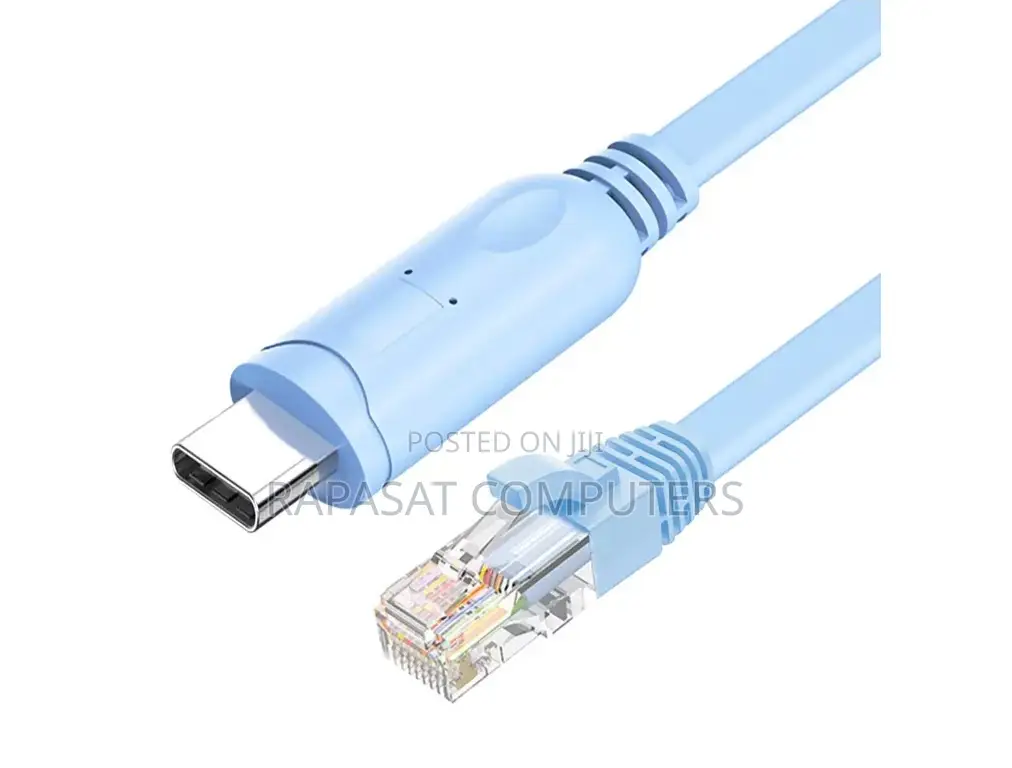 Original Usb-c Male To Rj45 Male Cable 1.8m