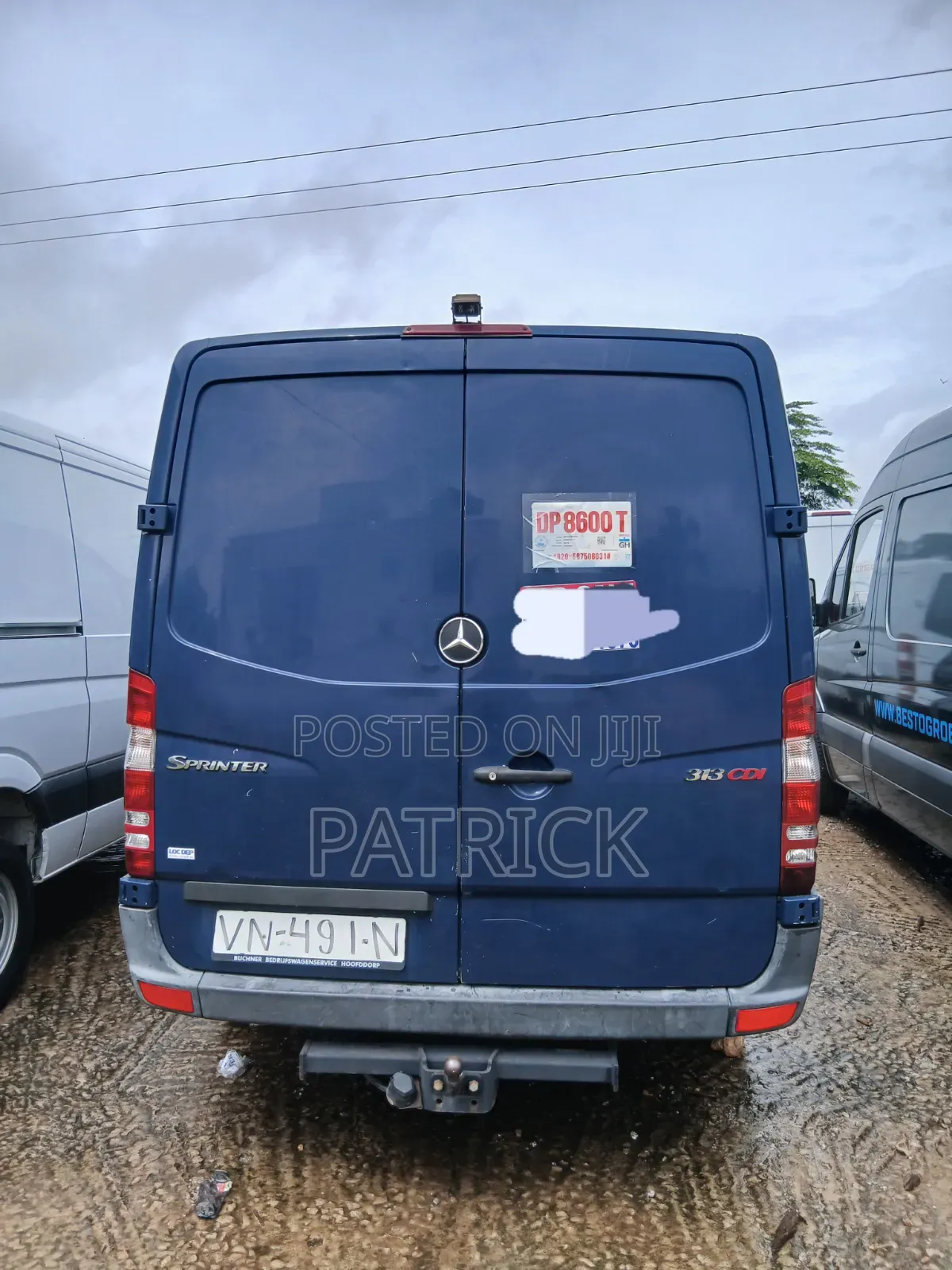 Mercedes-Benz Sprinter 2012 Blue