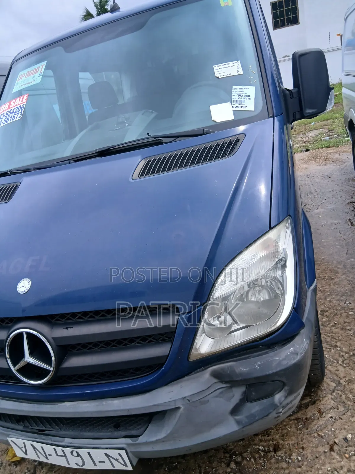 Mercedes-Benz Sprinter 2012 Blue
