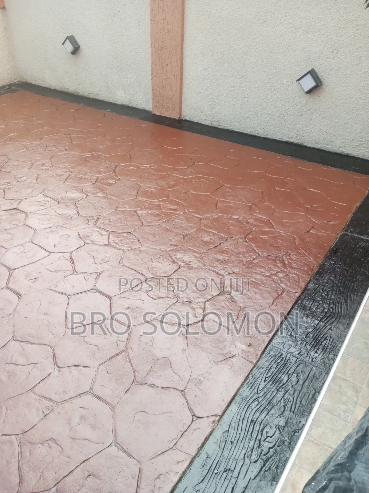 Decurative Imprint Floor