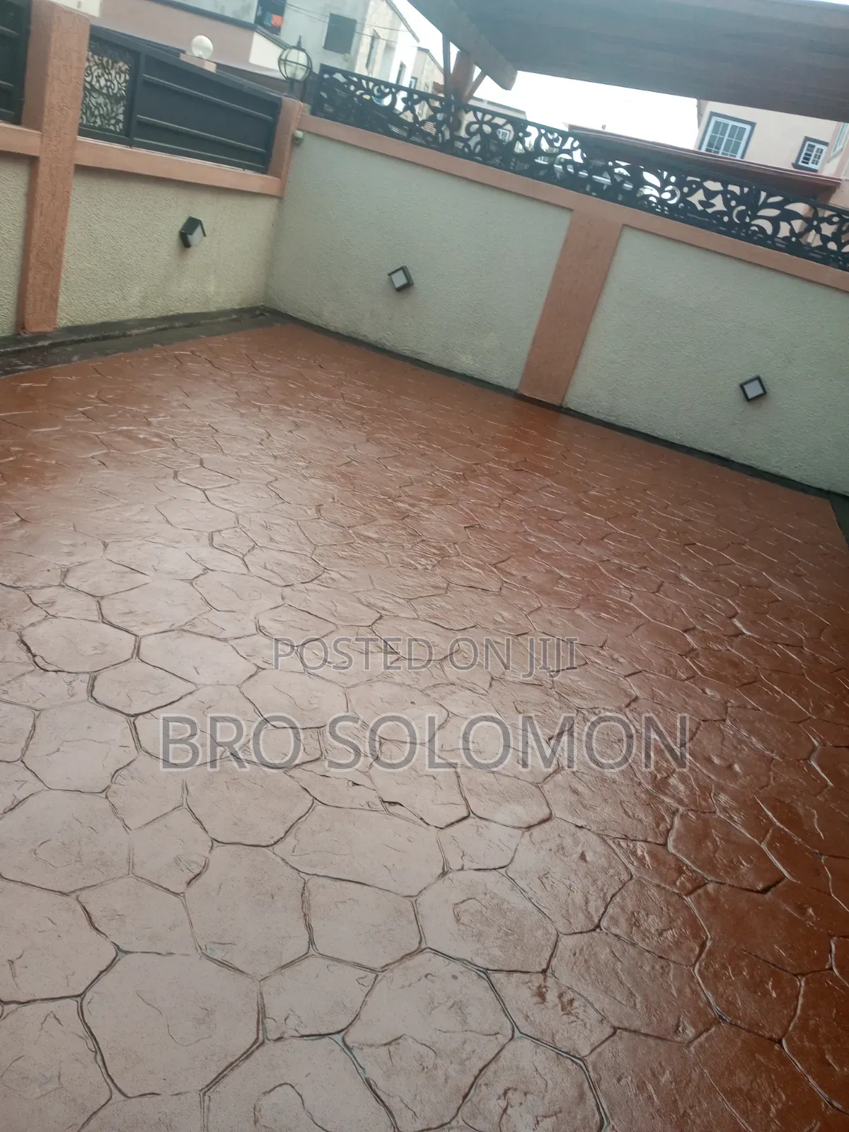 Decurative Imprint Floor