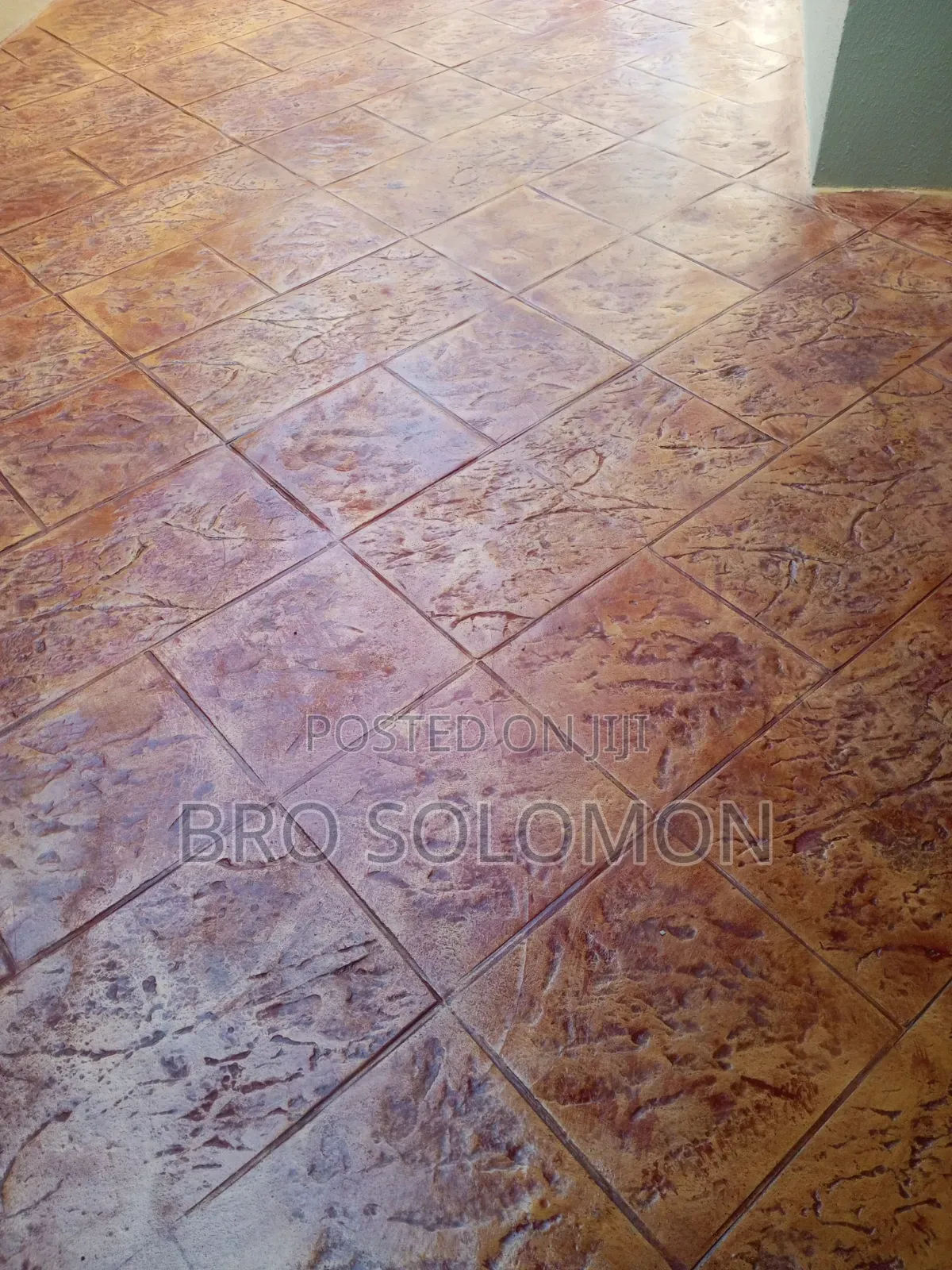 Decurative Imprint Floor