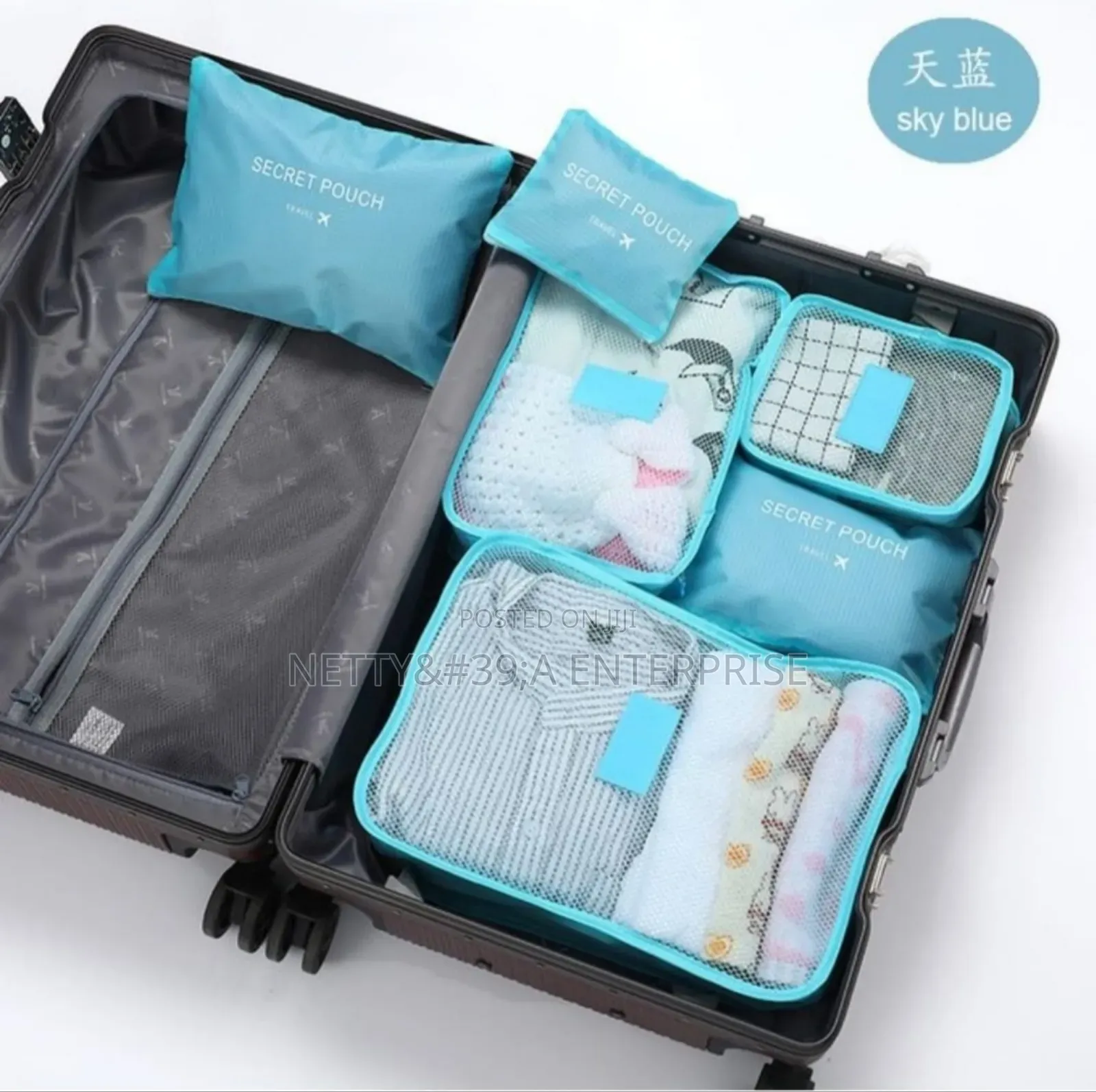 6pc Travel Pouch/Cubes (Big Size)