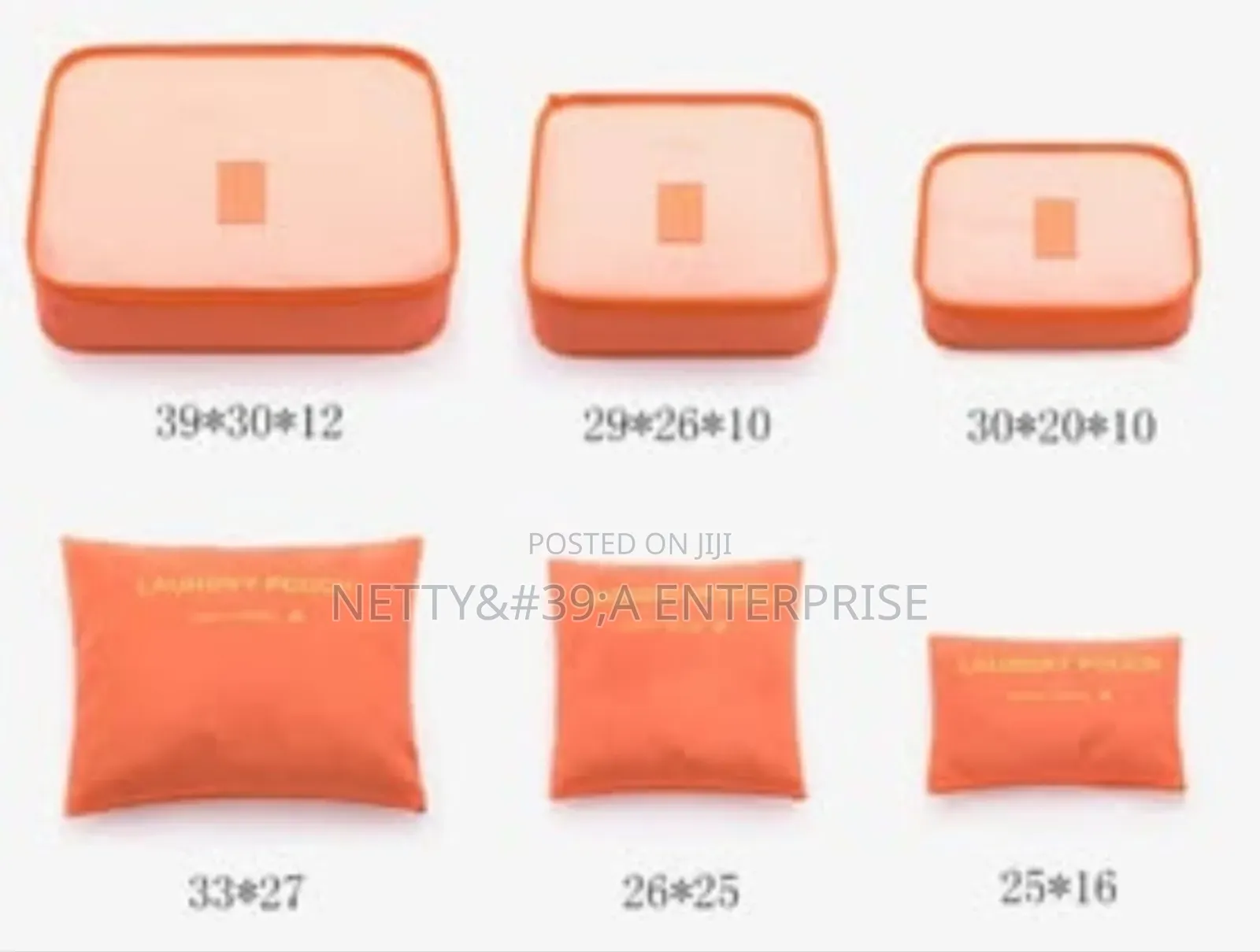 6pc Travel Pouch/Cubes (Big Size)