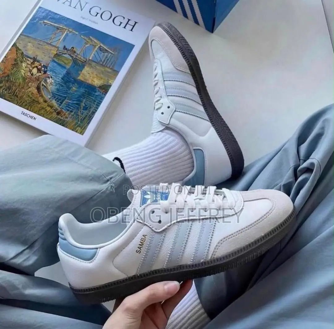 Original Adidas Samba Blue /White