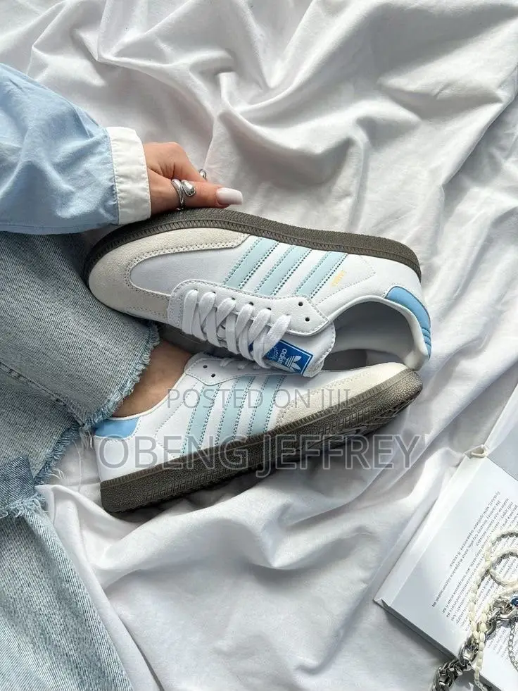 Original Adidas Samba Blue /White