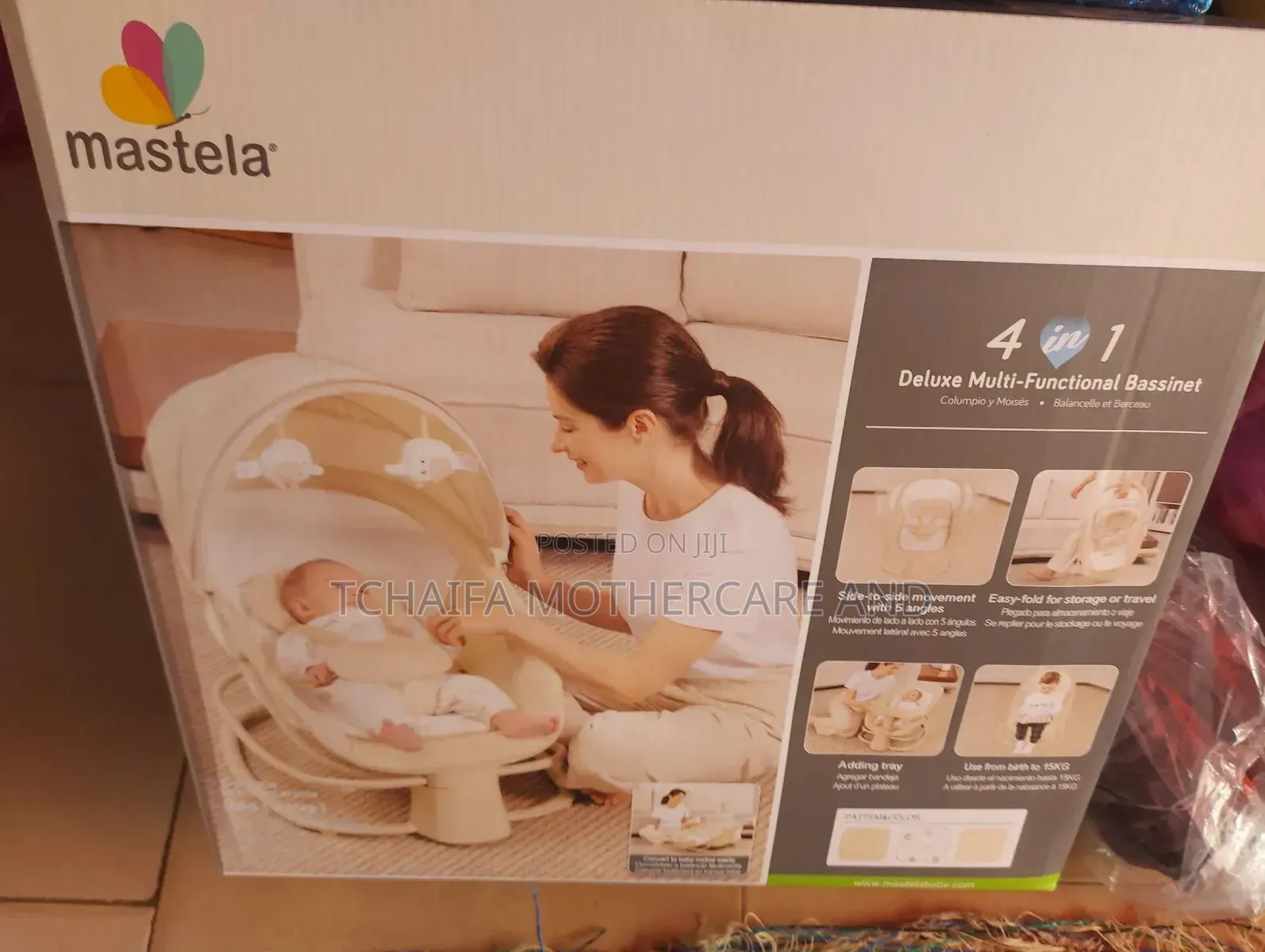 Mastella 4 in 1 Multifunctional Bassinet