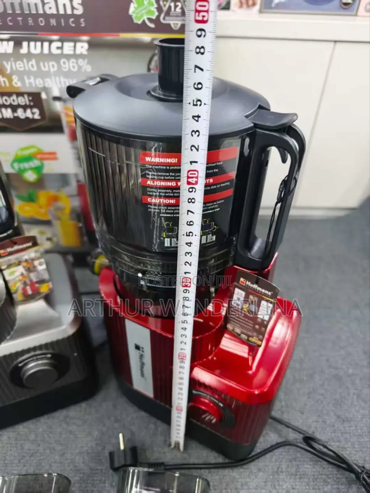 Hoffmans Electric Slow Juicer 400w