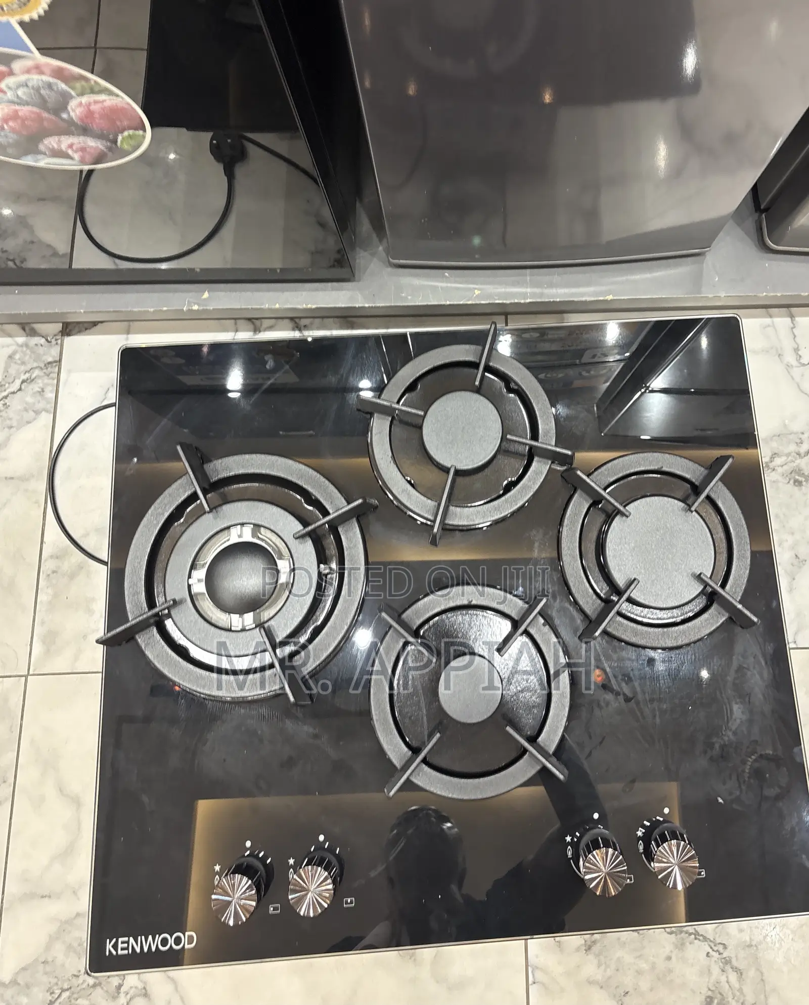 Order Original Kenwood 60cm 4 Gas Hob(Black) 
