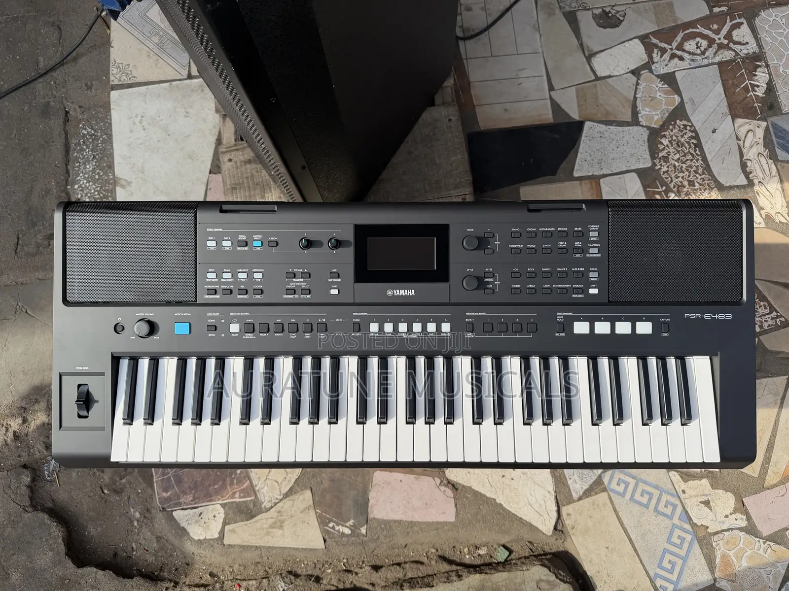 Yamaha PSR-E483 Is a 61-Key Electronic Keyboard