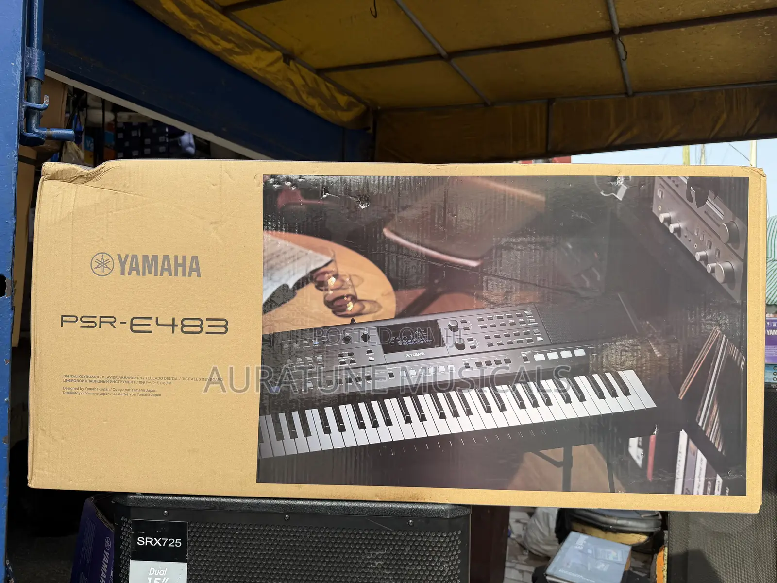 Yamaha PSR-E483 Is a 61-Key Electronic Keyboard