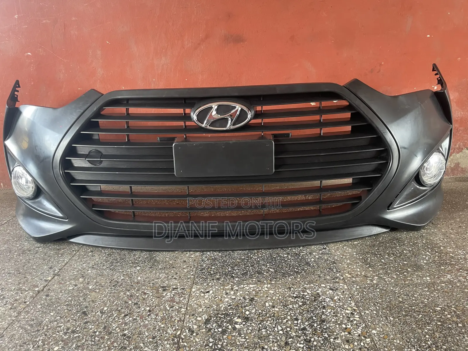 Hyundai Veloster 2012-2017 Front Bumper Complete (Turbo)