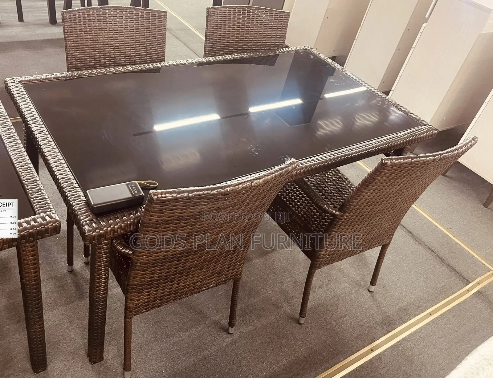 Outdoor/ Garden 4 Seater Dining Table Set