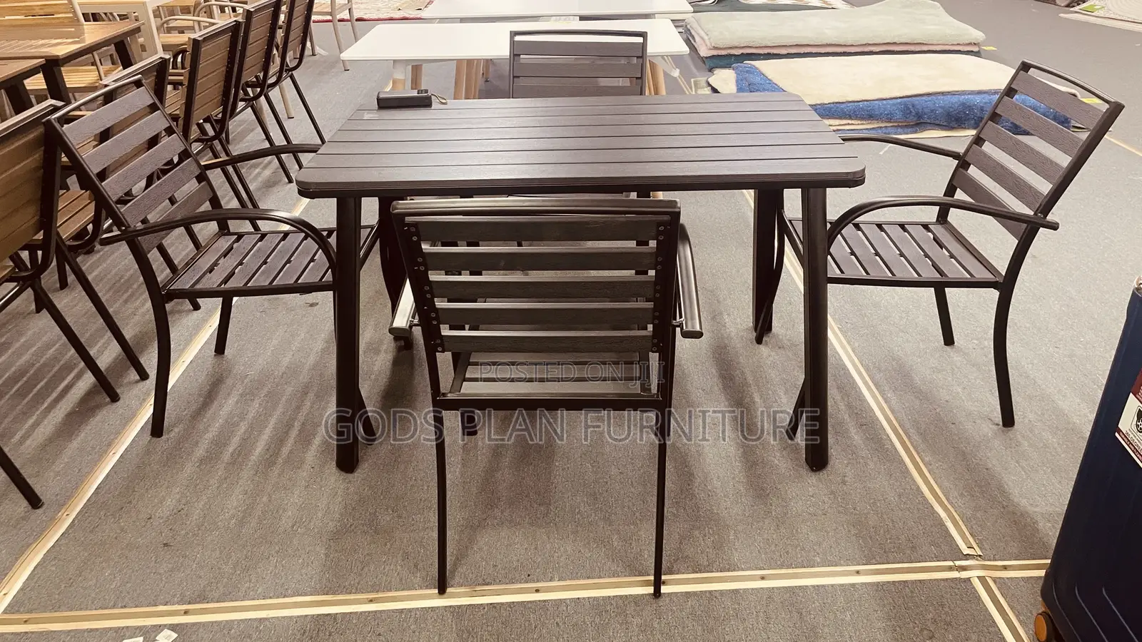 Garden Table Set ( 120*70)
