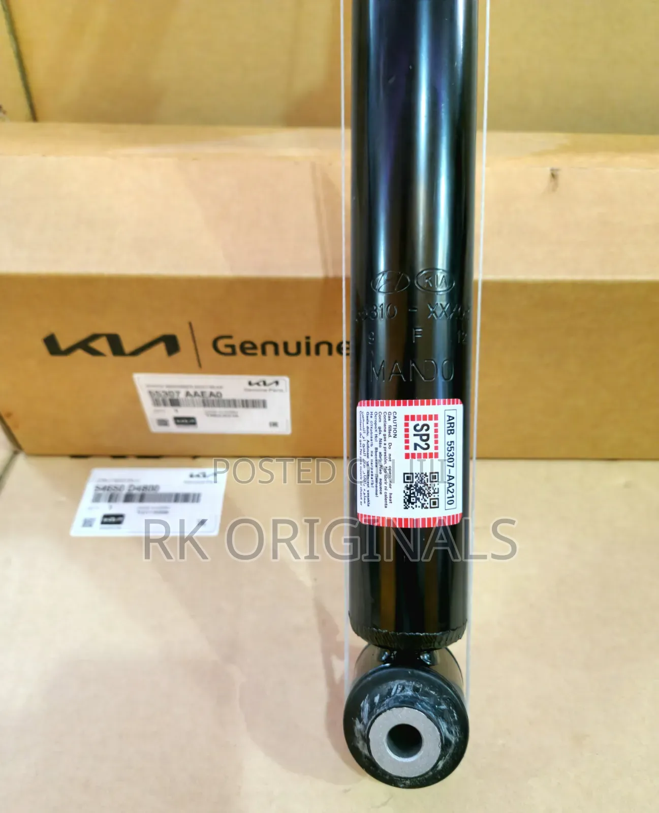 Elantra 2021-2016 Back Shock Absorber Pair Imported From Usa