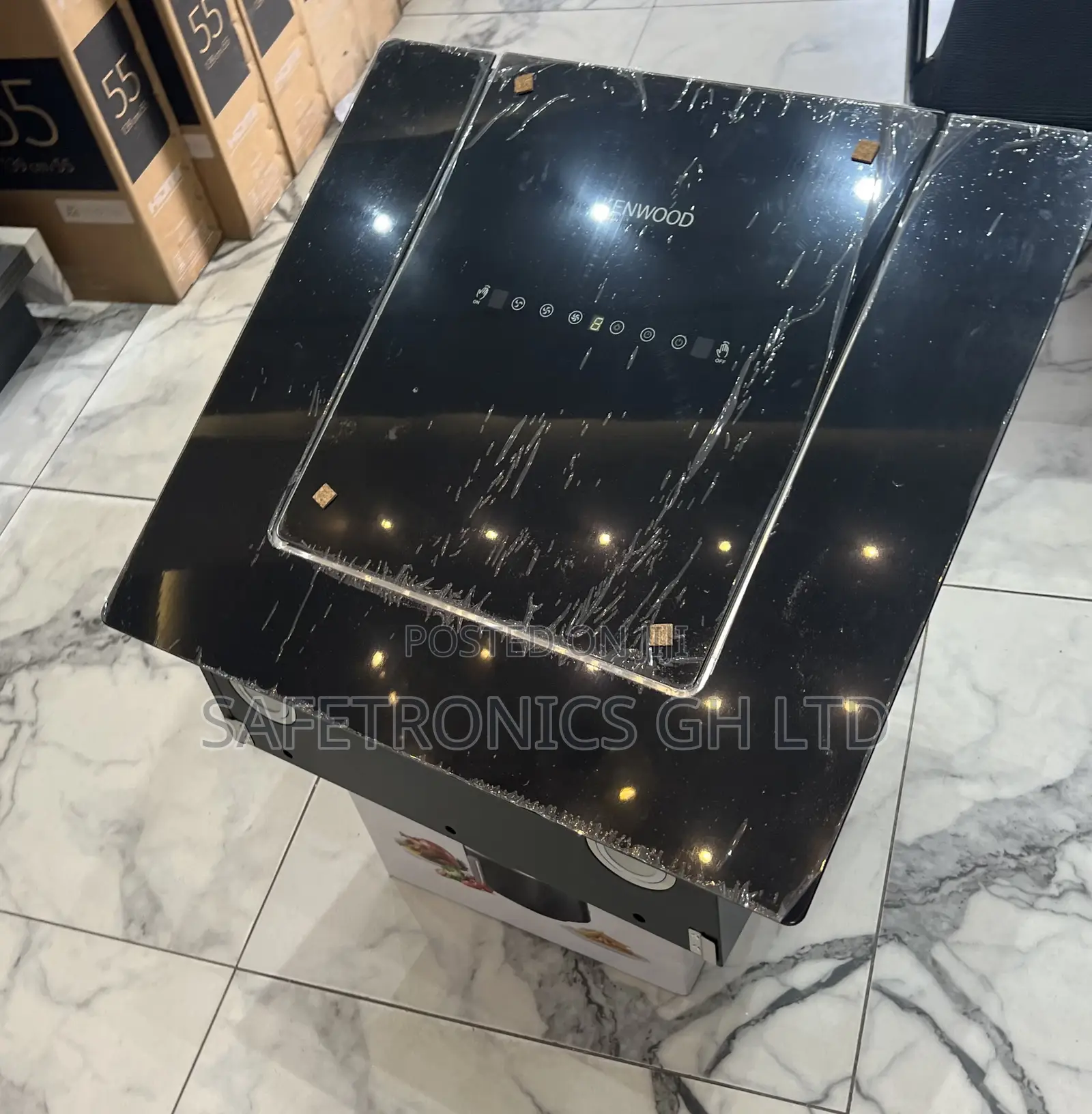 Grab Unique Kenwood 60cm Heat Extractor (Cooker Hood) Black