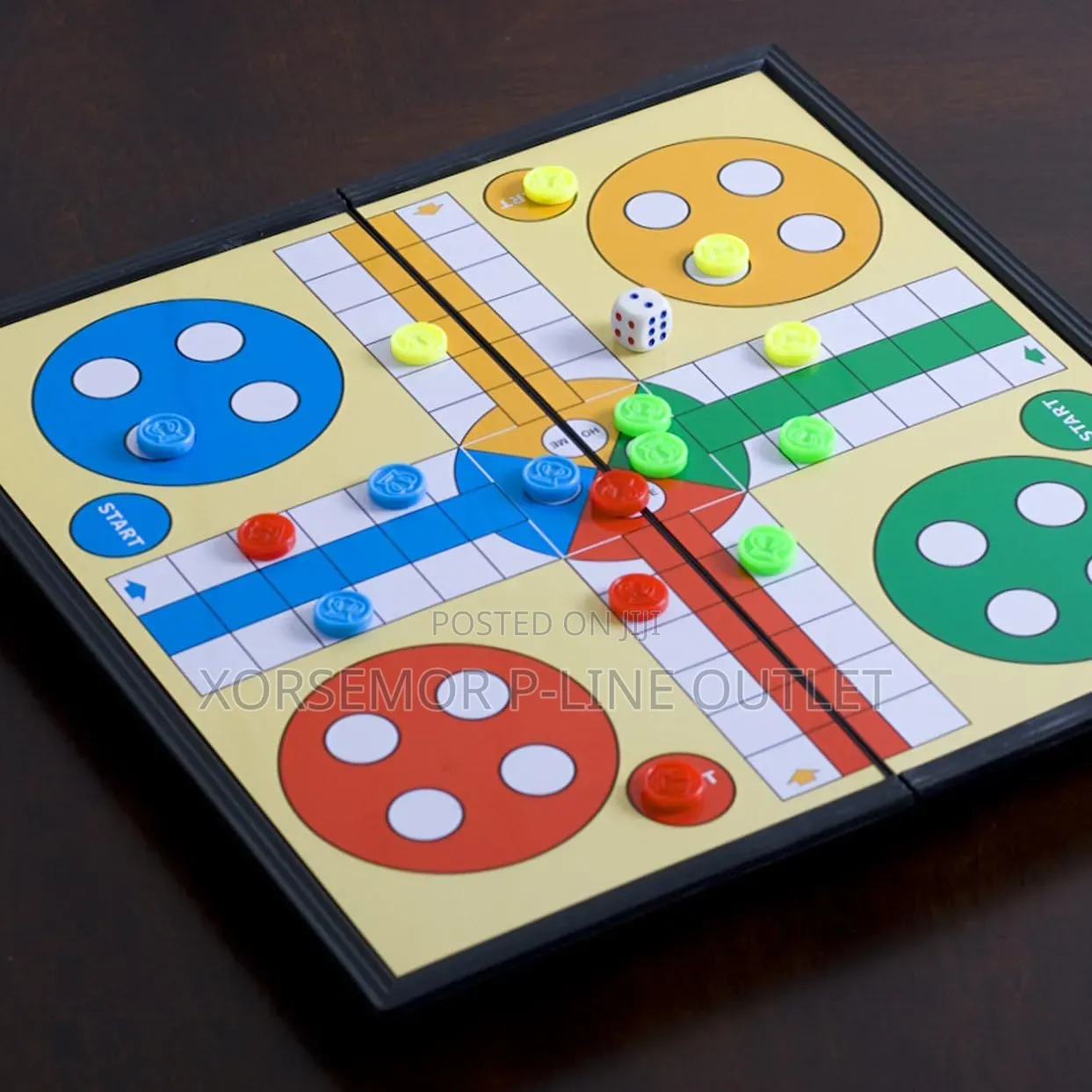 Family Foldable Ludo Game